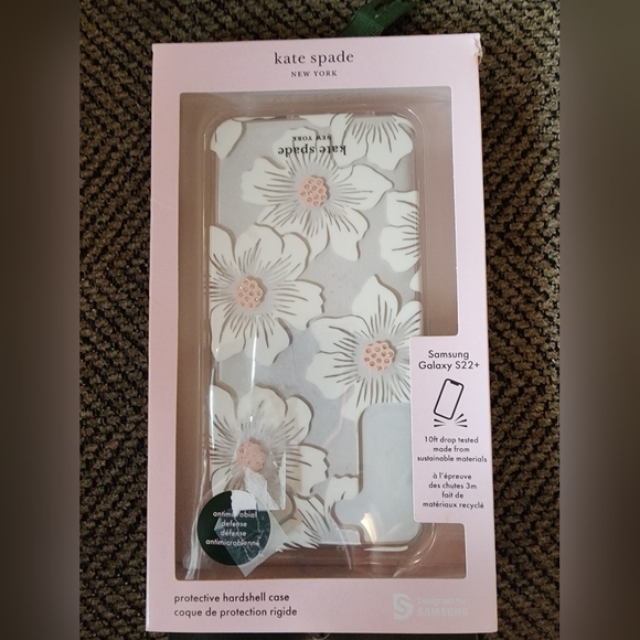 KATE SPADE SAMSUNG S22+ PHONE CASE - Picture 1 of 2
